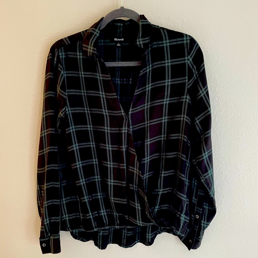Madewell Wrap-Front Top